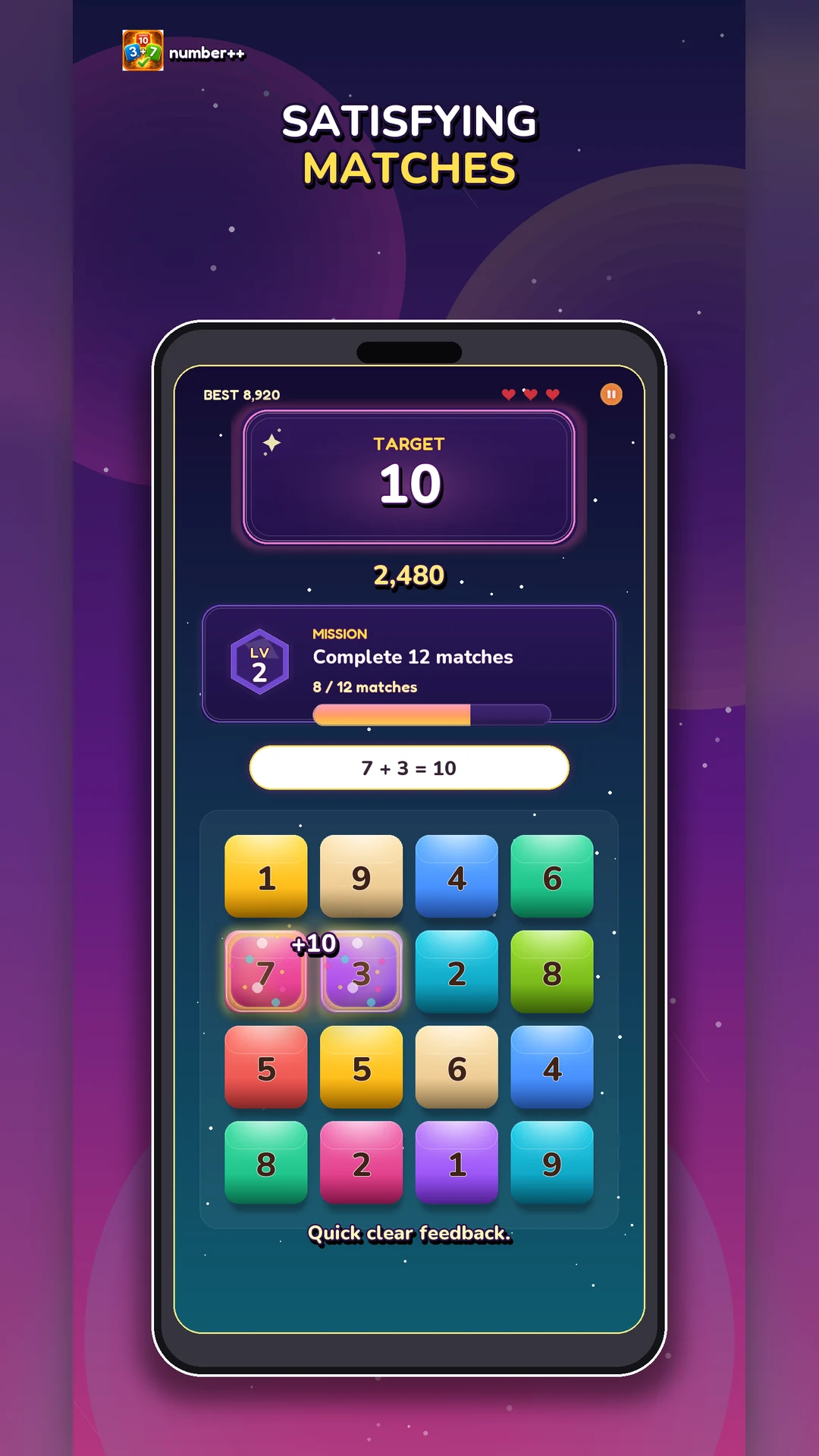 Number++ screenshot
