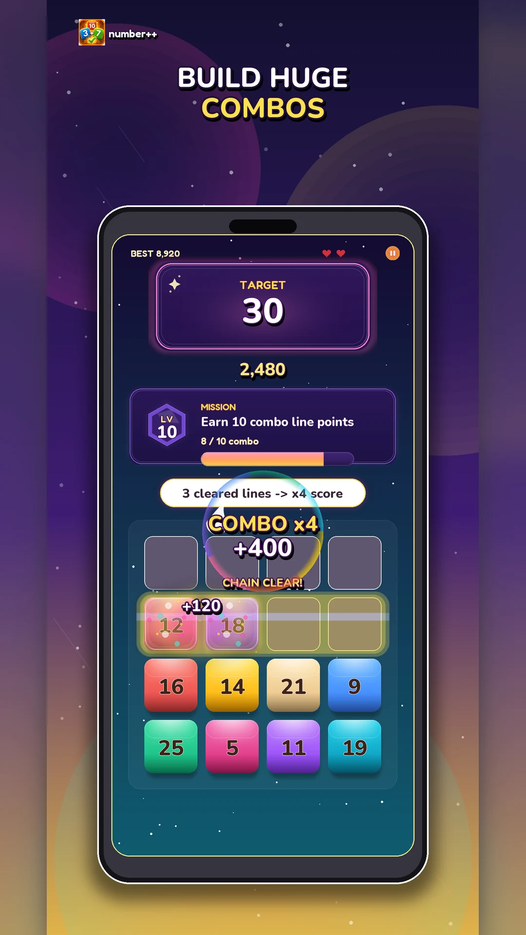 Number++ screenshot