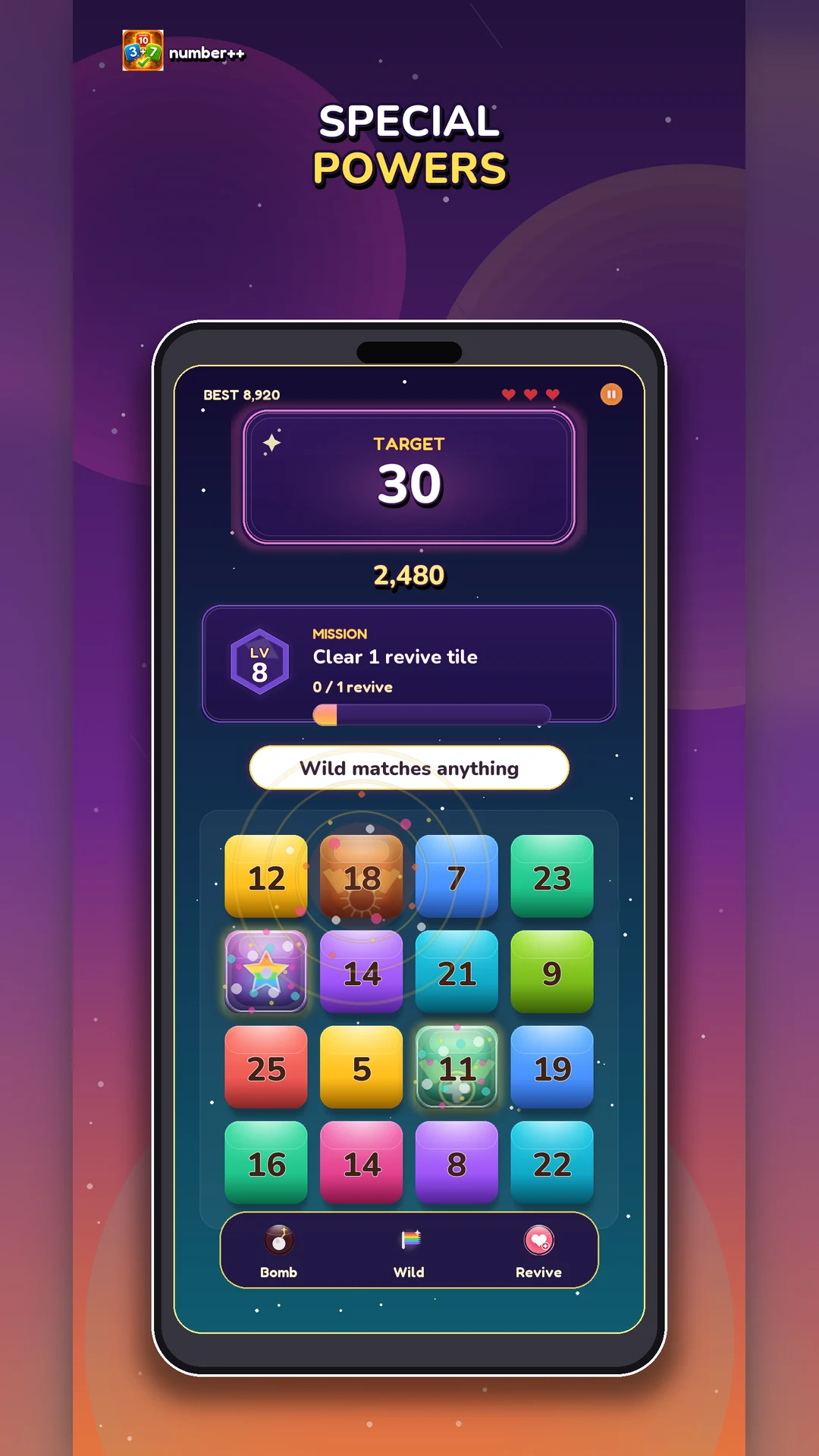 Number++ screenshot